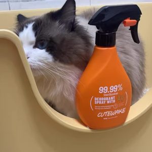 CUTEWAKE Pet deodorizer spray silver ion deodorizes